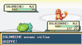 une photo d'Ã©cran de Pokemon Vert Feuille sur Nintendo Game Boy Advance